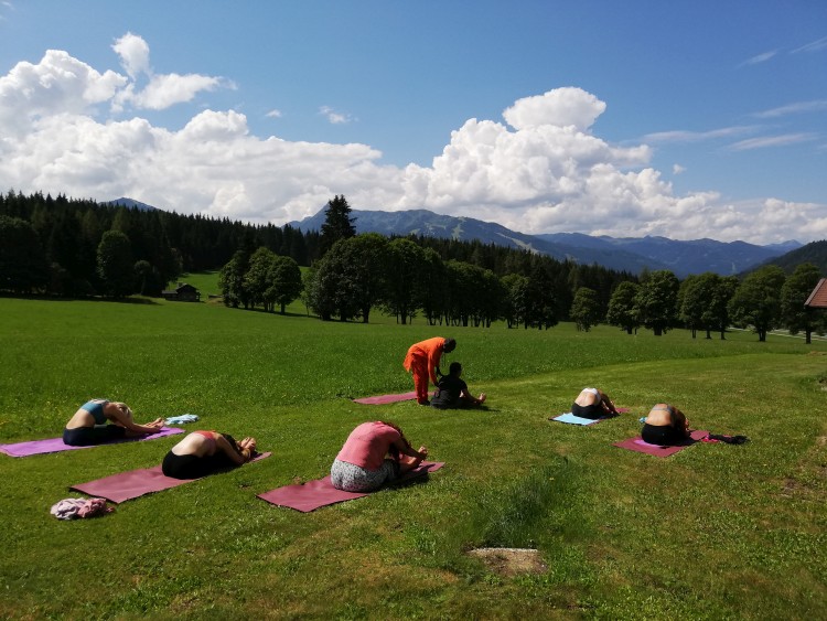 Yoga-Unterricht Ramsau